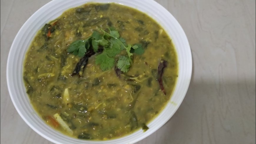 Bubur Kacang Hijau Bayam