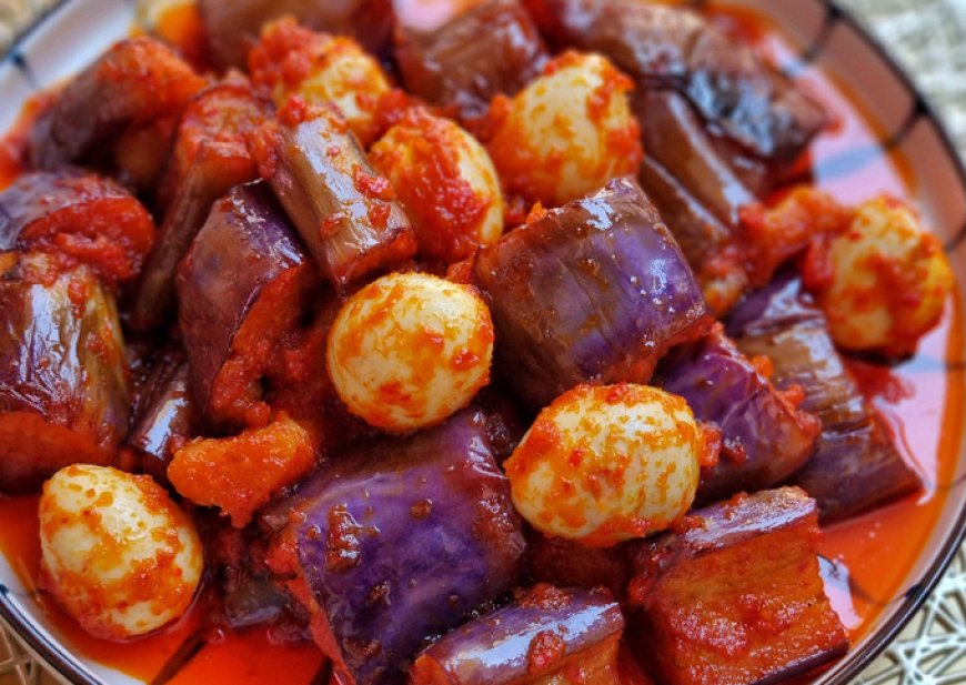 Terong Telur Puyuh Balado