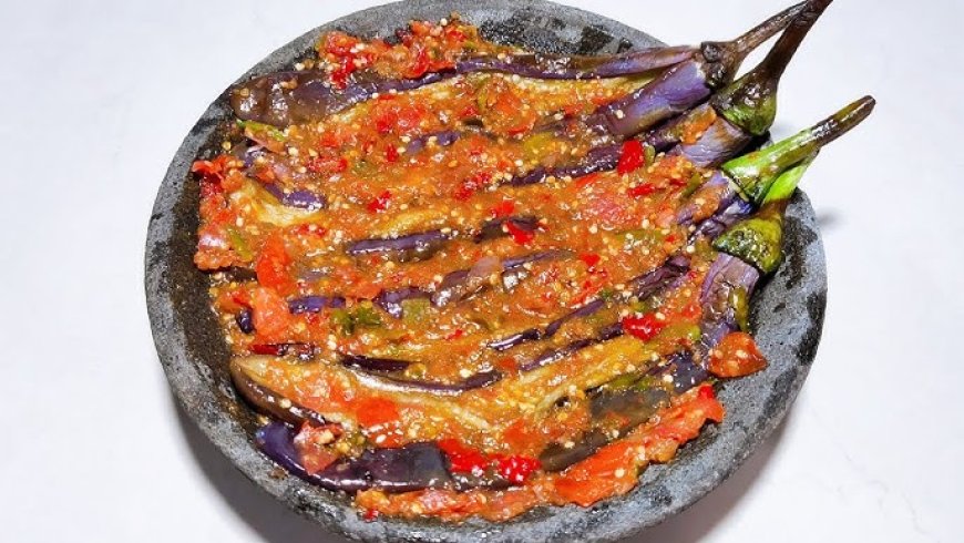 Terong Kering Sambal Penyet