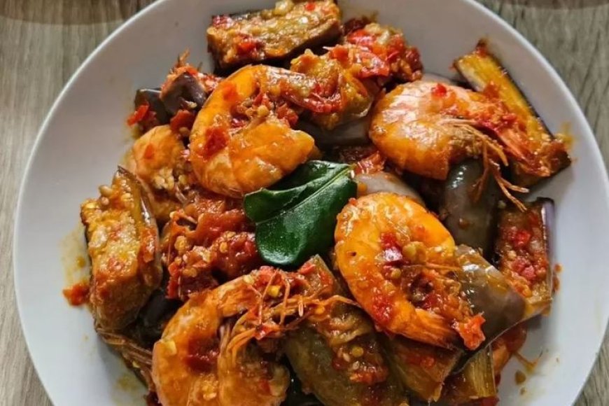 Terong Tumis Udang