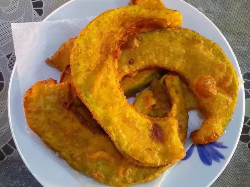 Labu kuning goreng