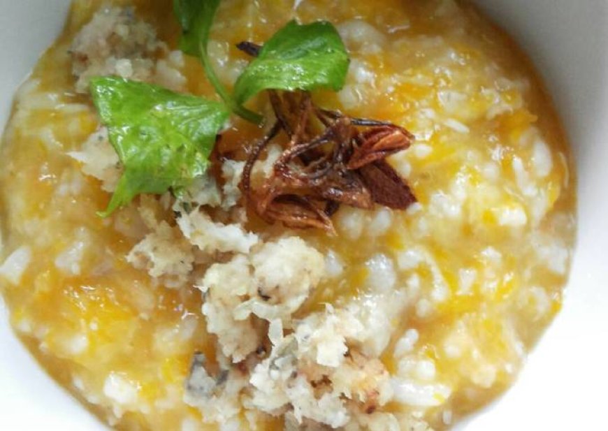 Labu kuning congee
