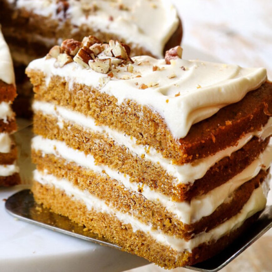 Pumpkin Sponge Cake