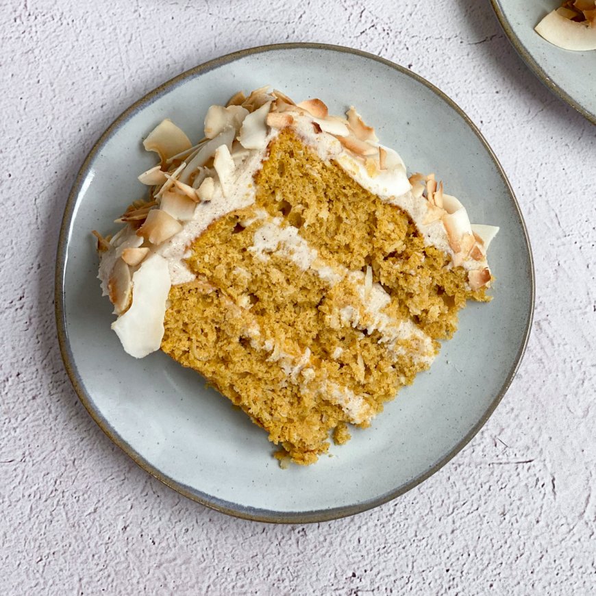 Pumpkin Turmeric Coconut Cake