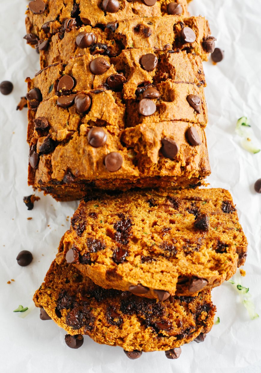 Pumpkin Turmeric Zucchini Bread
