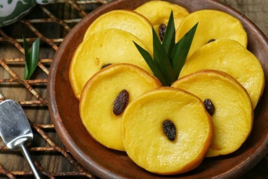 Kue Labu Kunyit dan Kismis
