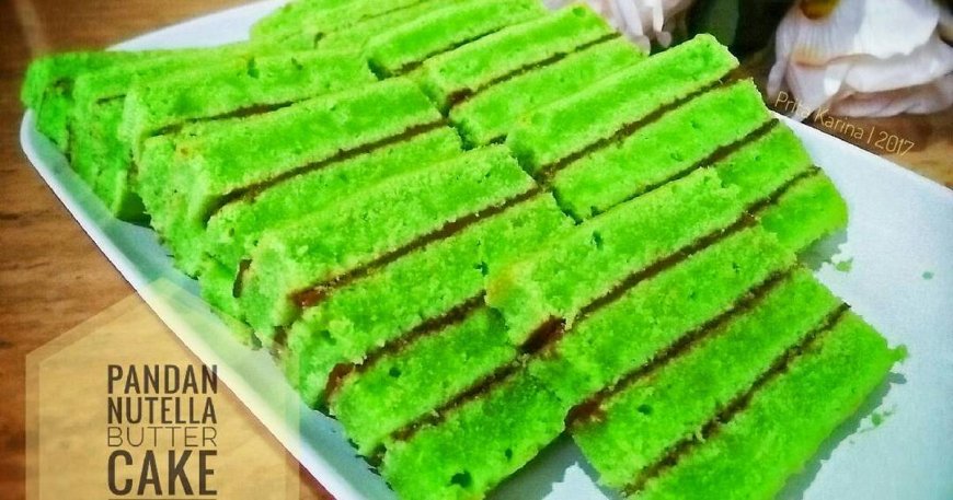 Bolu Pandan Nutella