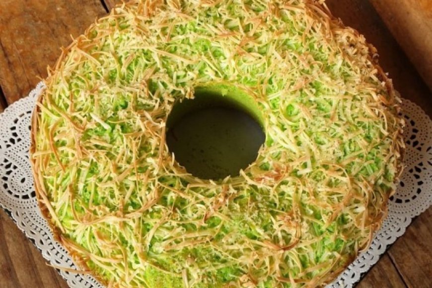 Bolu Pandan Keju Parut