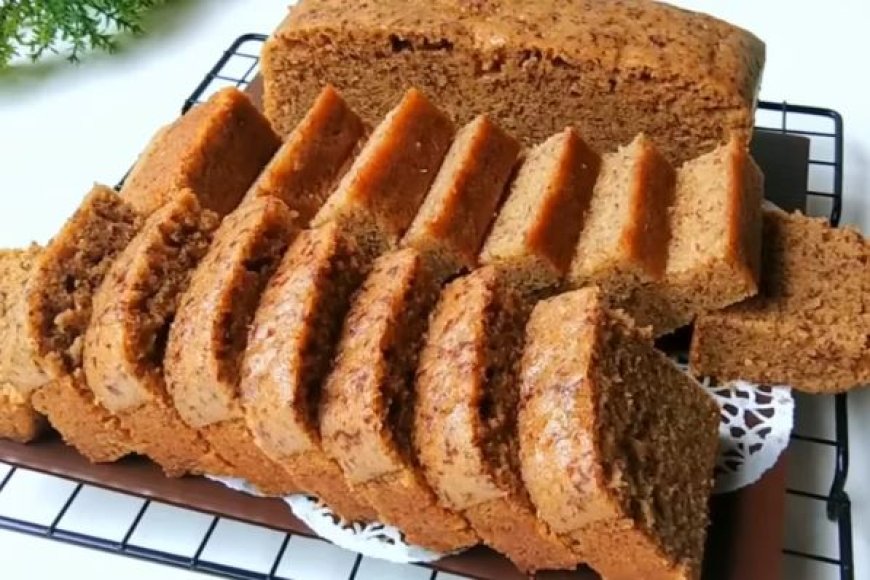 Bolu Pisang Cinamon Swirl