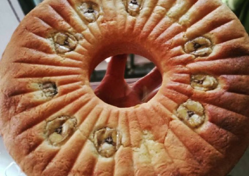 Bolu Pisang Cookies and Cream