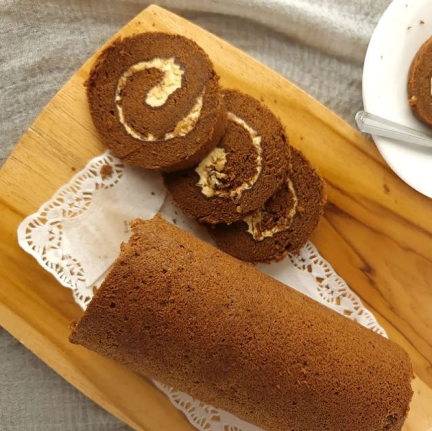 Bolu Gulung Coklat
