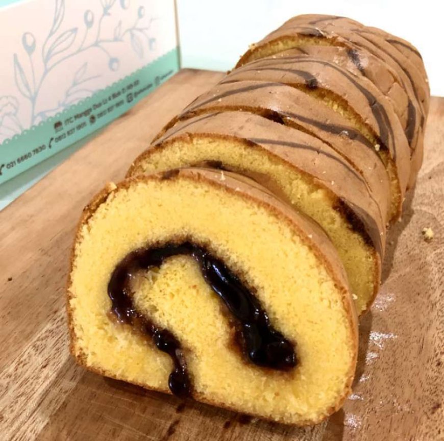 Bolu Gulung Rum Raisin