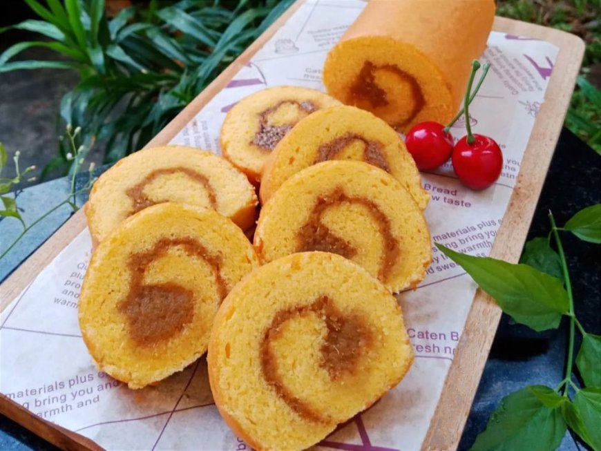Bolu Gulung Pineapple Upside-Down