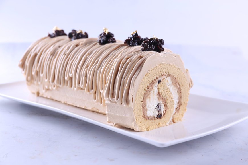 Bolu Gulung Salted Caramel