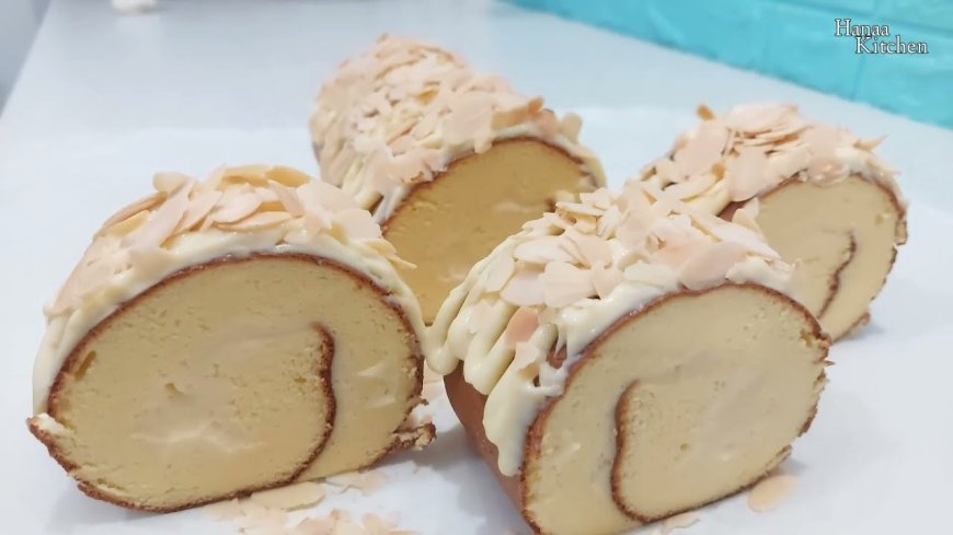 Bolu Gulung Cherry Almond