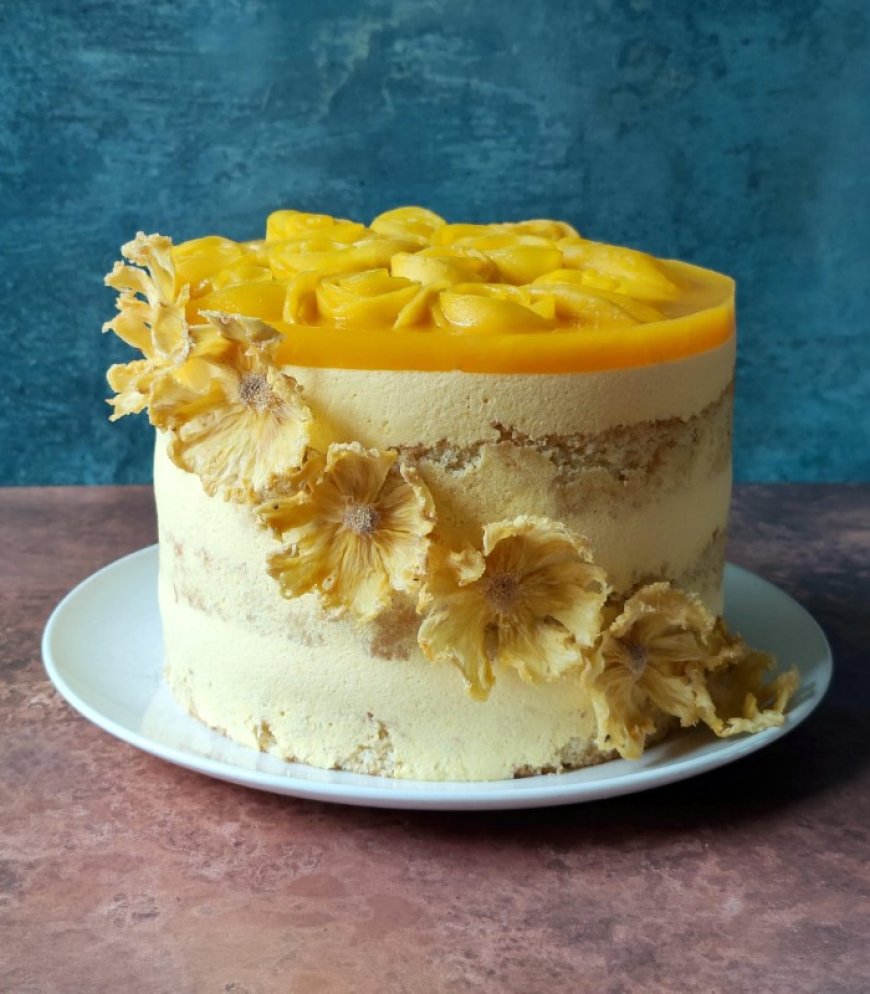 Bolu Keju Passionfruit Mango Coconut