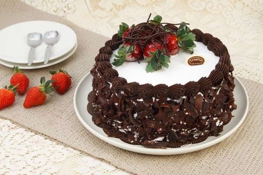 Black Forest Bolu Ice Cream Cake