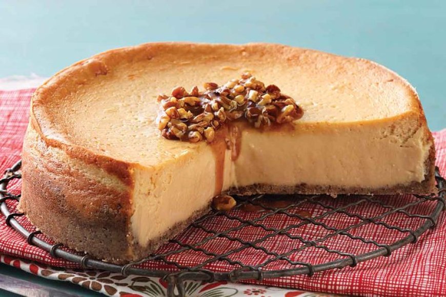 Maple Pecan Cheesecake