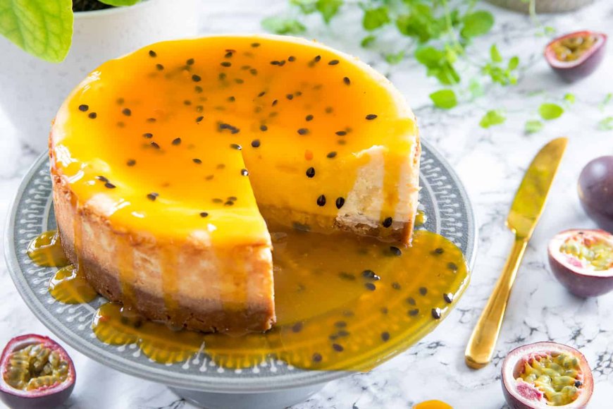 Passion Fruit Cheesecake
