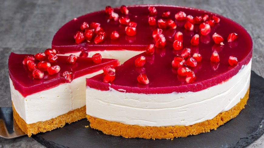 Pomegranate Cheesecake