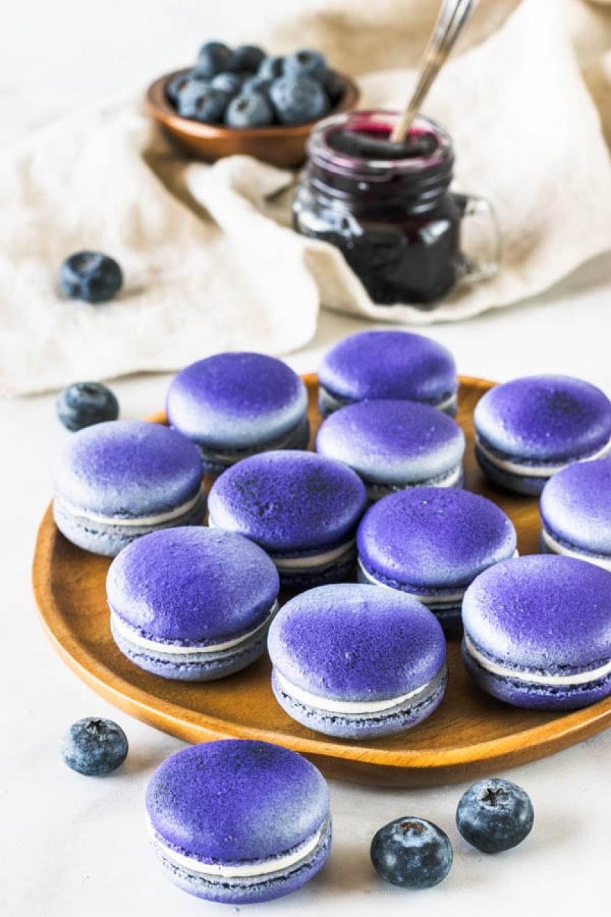 Macaron Blueberry