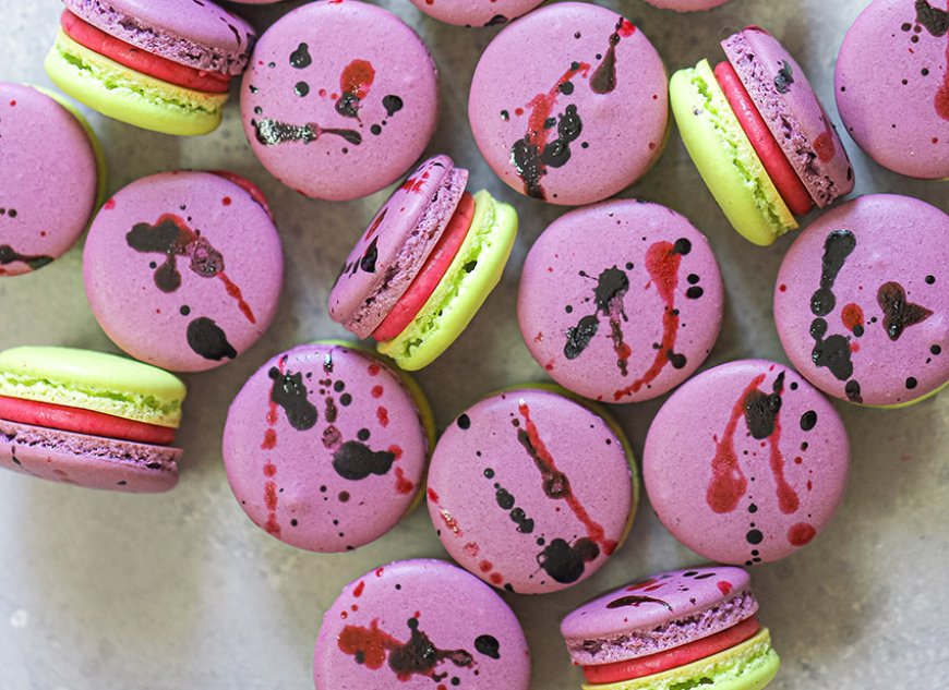 Macaron Blackberry