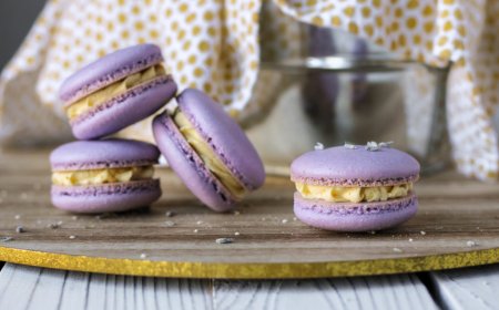 Macaron Honey Lavender