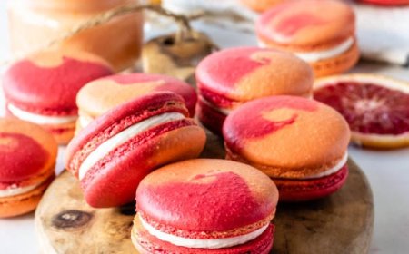 Macaron Blood Orange