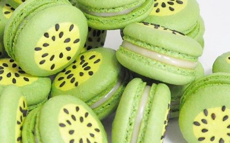 Macaron Kiwi