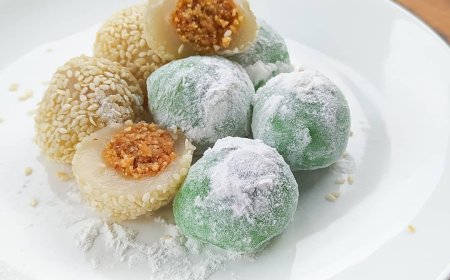Mochi kacang putih
