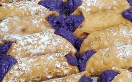 Cannoli Blueberry Lavender