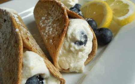 Cannoli Blueberry Lemon