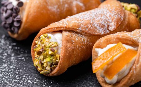 Cannoli Dark Chocolate Orange