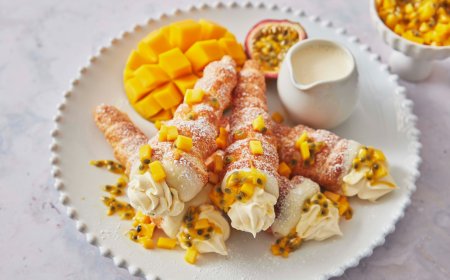 Cannoli Mango Passionfruit