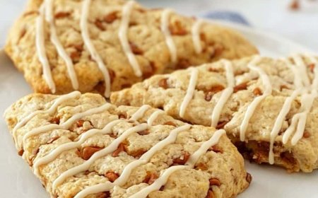 Scones Kacang dan Maple