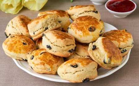 Scones Chai dan Kismis
