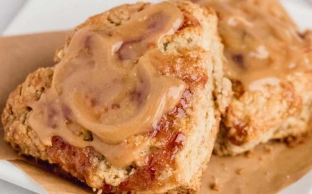 Scones Peanut Butter dan Jelly