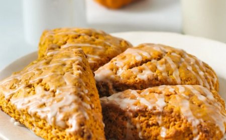 Scones Labu dan Bubuk Pumpkin Spice