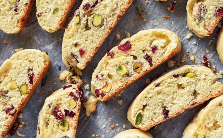 Biscotti almond dan almond meal