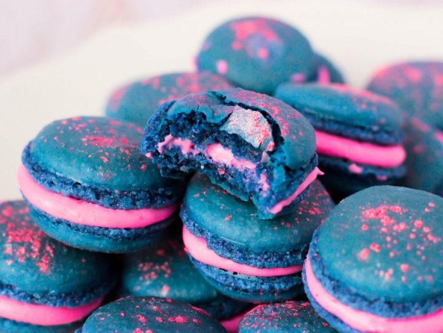 Macaron Blue Raspberry