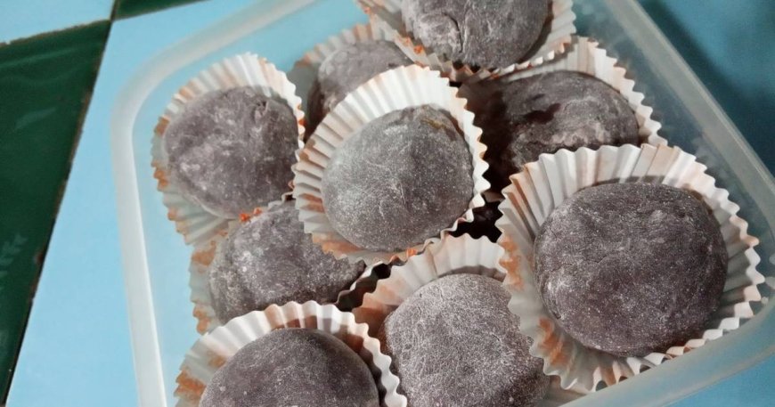 Mochi kacang merah kacang hitam