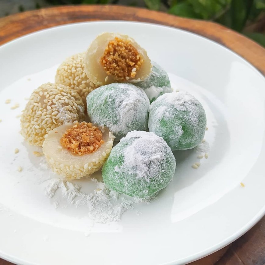 Mochi kacang putih