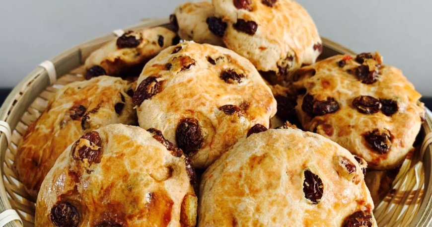 Scones Kismis dan Lemon