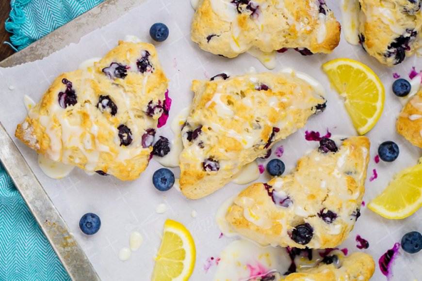 Scones Blueberry dan Lemon