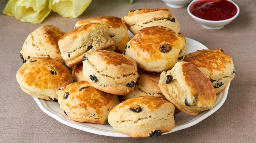Scones Chai dan Kismis