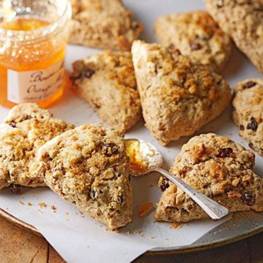 Scones Coklat dan Kacang Macadamia