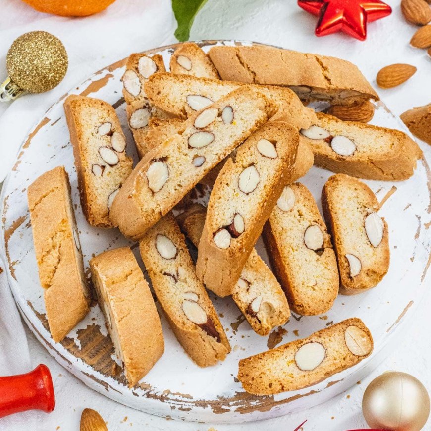 Biscotti vanilla dan almond
