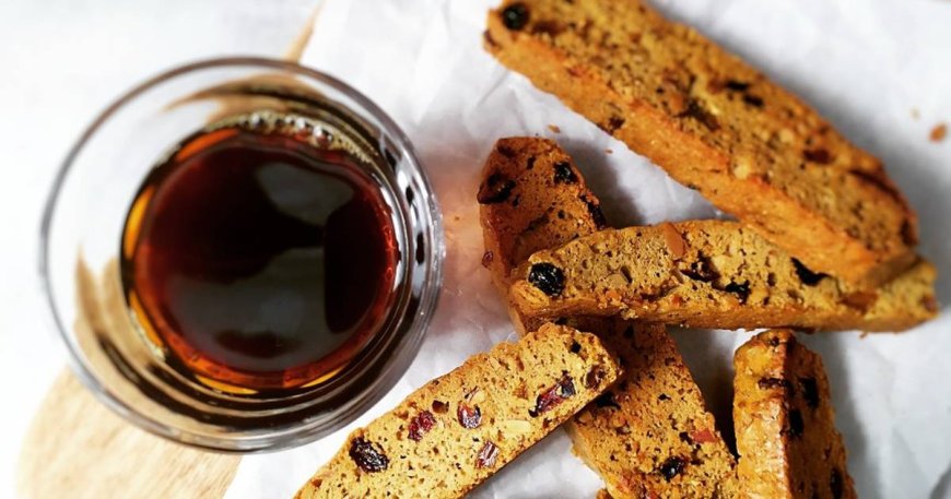 Biscotti almond dan almond butter