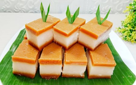Kue Lapis Tape Singkong