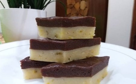 Kue Lapis Pisang Cokelat